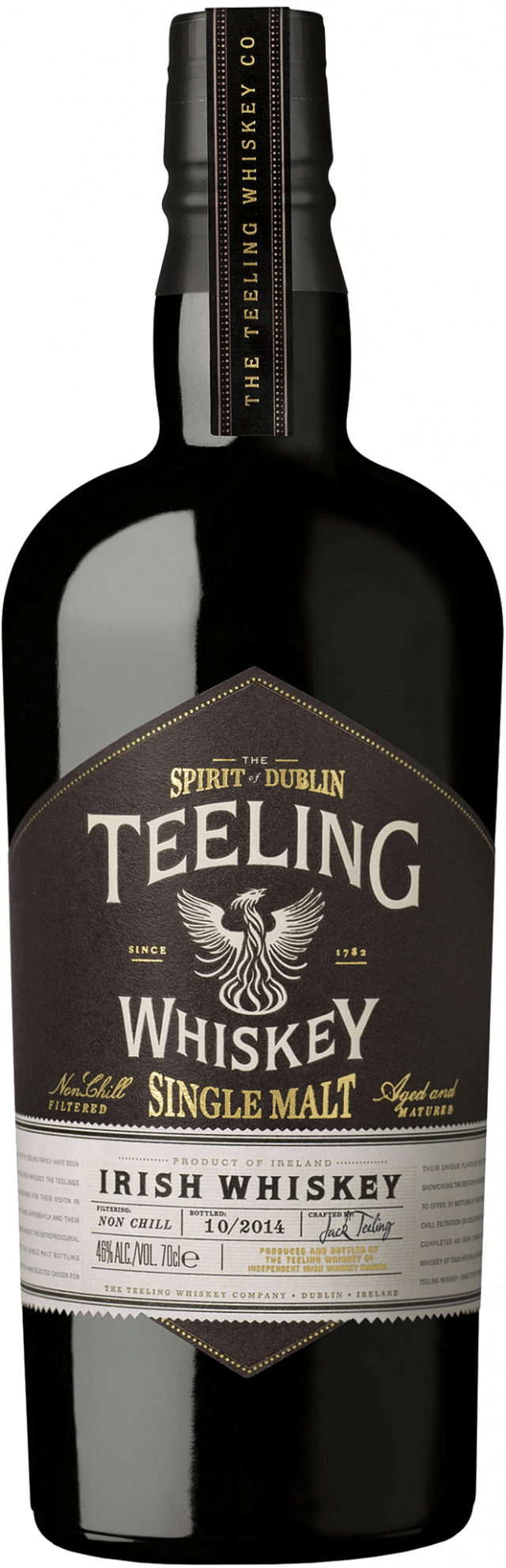 Single Malt Irish Whiskey 46 ABV Teeling Whiskey