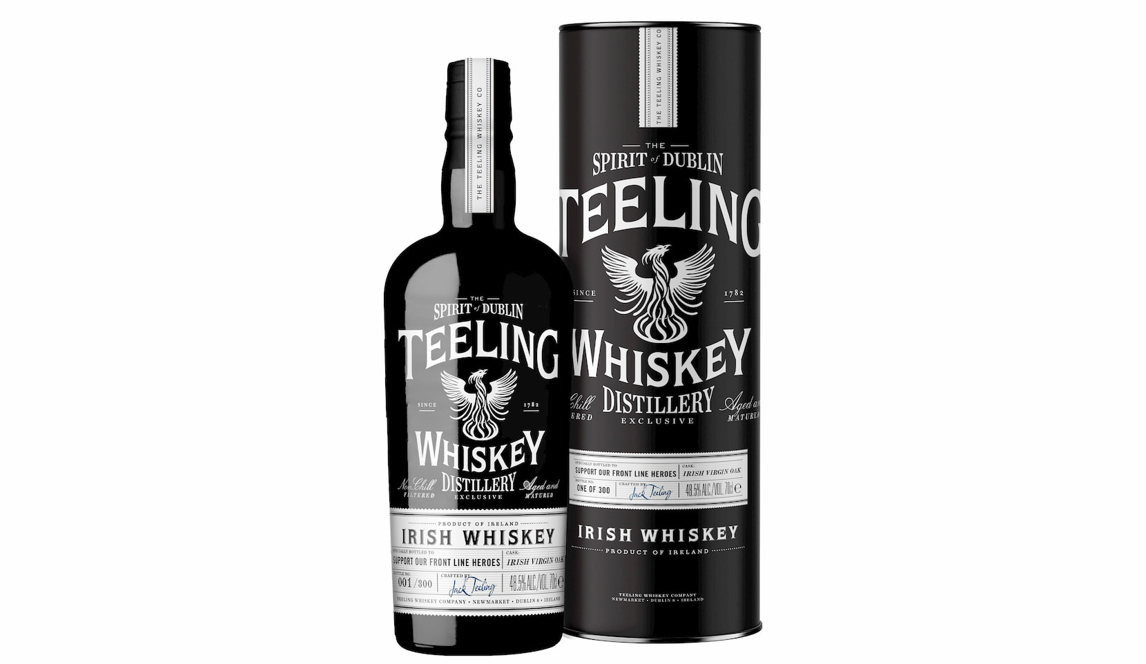 Teeling Whiskey Releases Special Charity Bottling in Support of Front Line Heroes
